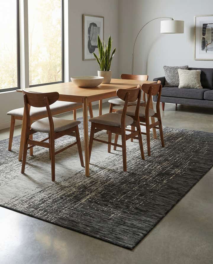 7' 10 x 11' Easy-Clean Modern Indoor / Outdoor Rug