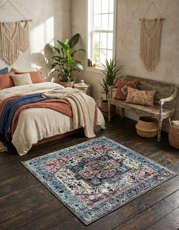 3' 3 x 3' 3 Medina Square Rug