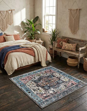 3' 3 x 3' 3 Medina Square Rug