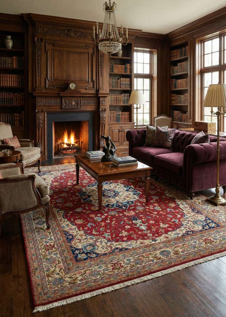 10' x 13' 2 Hand Knotted Tabriz Wool Rug