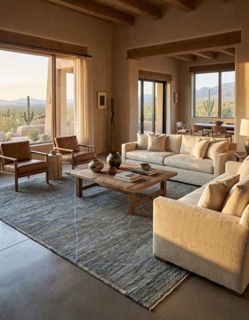13' 3 x 20' 3 Hand Knotted Moroccan Wool Rug