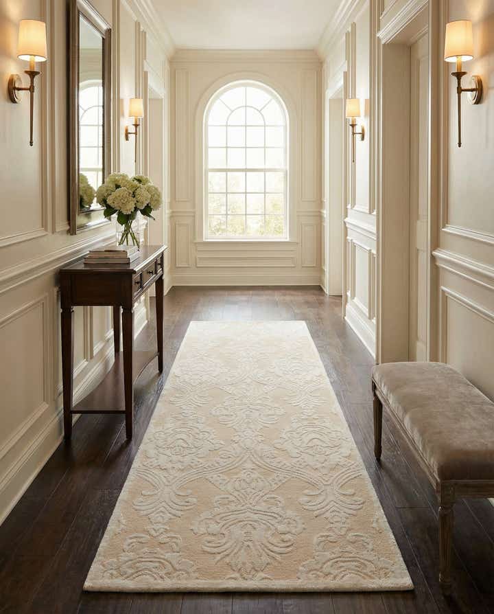 2' 9 x 9' 11 Hand Knotted Darya Wool Runner Rug