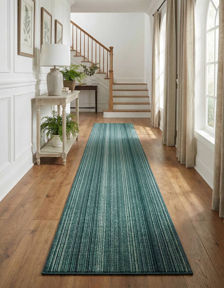 Detail image of  3' x 26' 3 Gemstone Runner Rug