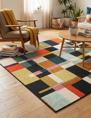 5' x 7' Easy-Clean Casablanca Indoor / Outdoor Rug