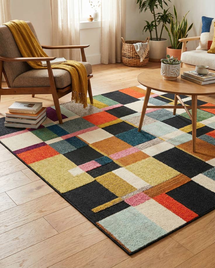 Detail image of 5' x 7' Easy-Clean Casablanca Indoor / Outdoor Rug