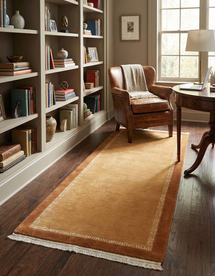 Detail image of 3' x 5' 6  Hand Knotted Nepal Rug