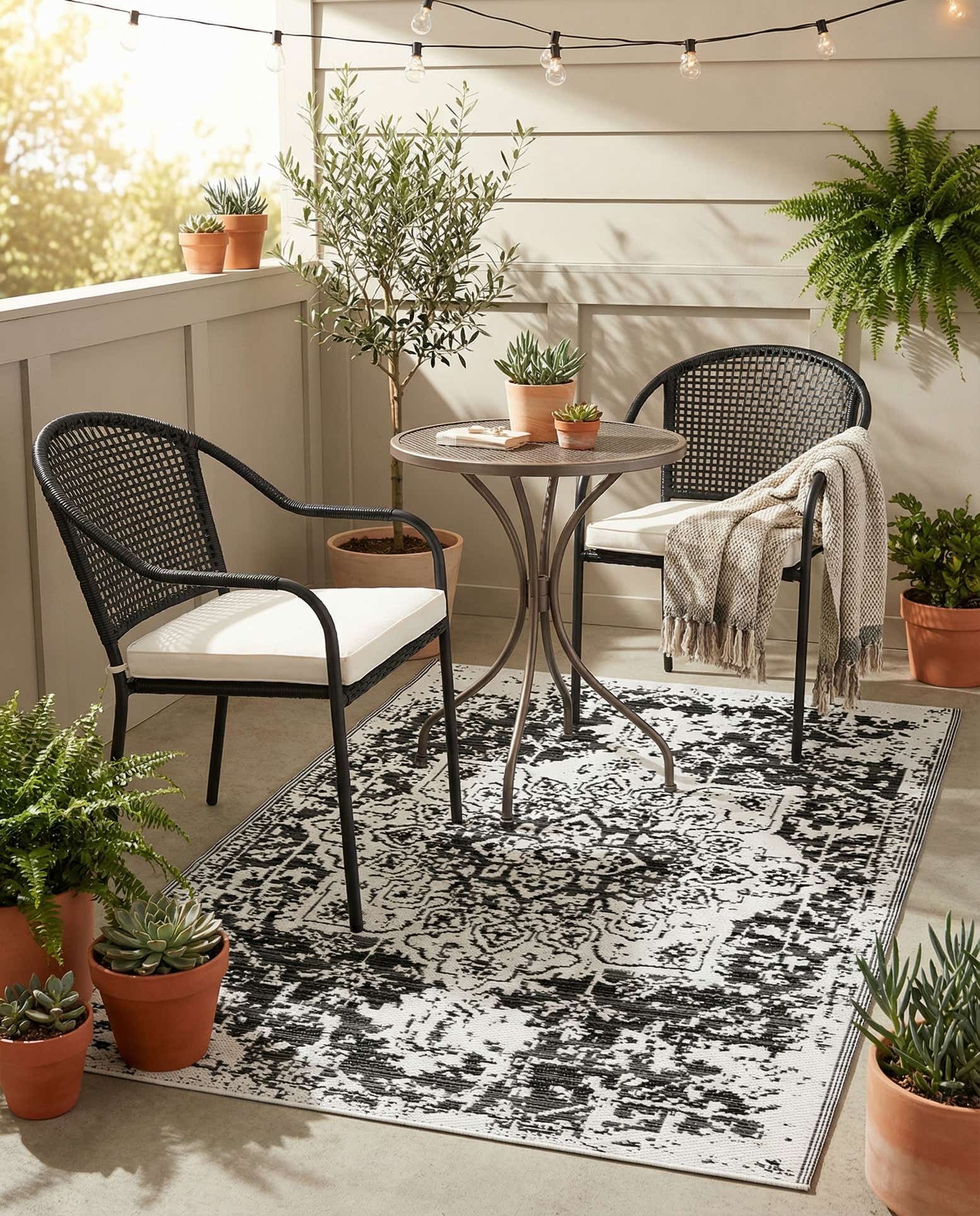 4' x 6' Easy-Clean Vista Breeze Indoor / Outdoor Rug