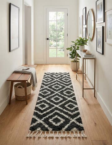 2' 2 x 6' Athena Shag Runner Rug