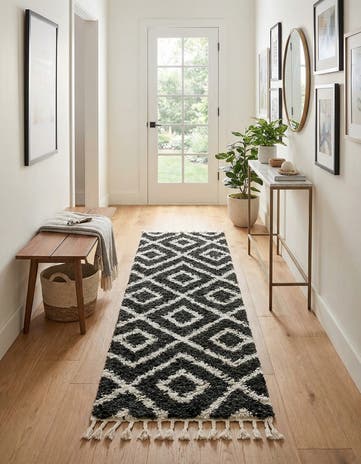 2' 2 x 6' Athena Shag Runner Rug