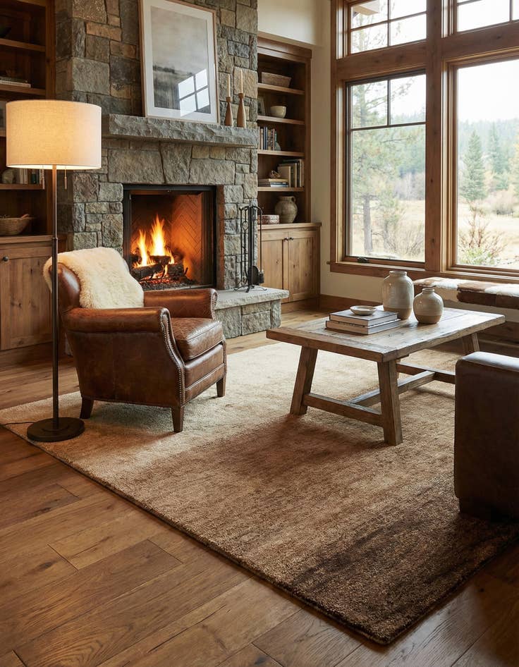 Detail image of 4' 2 x 6'  Hand Knotted Kashkuli Gabbeh Wool Rug