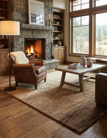 4' 2 x 6' Hand Knotted Kashkuli Gabbeh Wool Rug