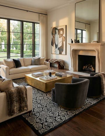 9' 4 x 12' 2 Hand Knotted Darya Wool Rug