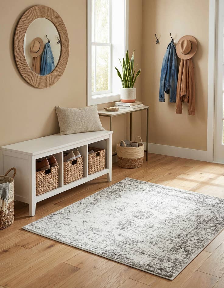 Detail image of 3' x 3' Monaco Square Rug