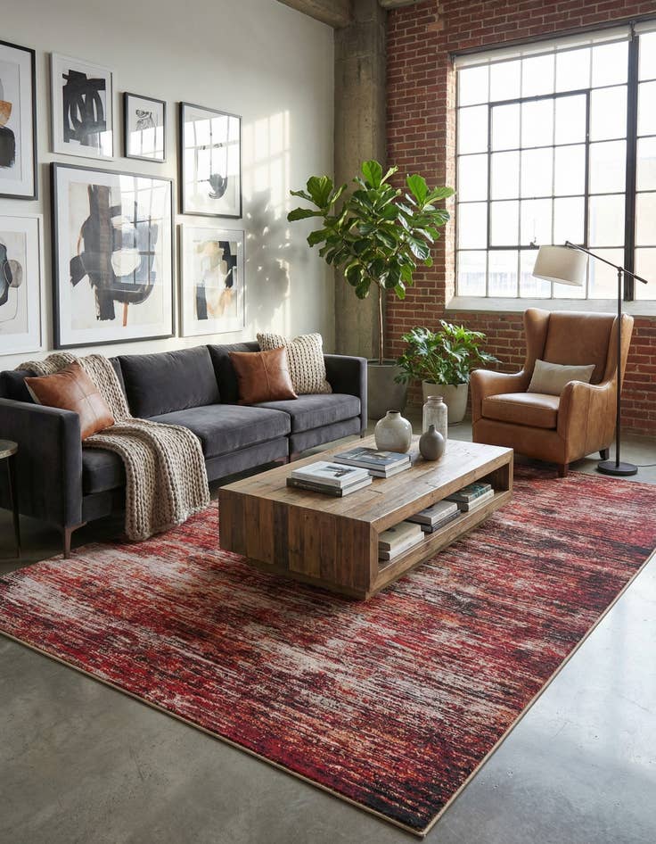 Detail image of  8' 4 x 12' Asha Rug