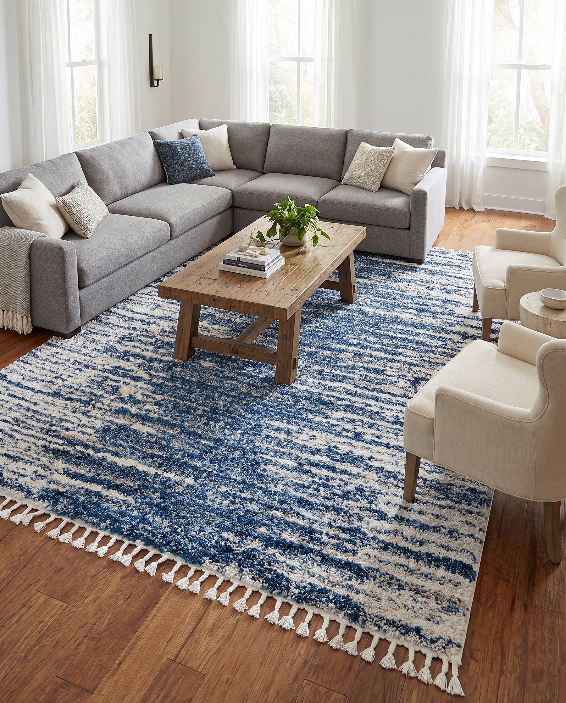 9' x 12' Serenity Shag Rug