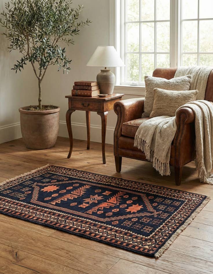 Detail image of 2' 7 x 4' 7 Yagcibedir Rug