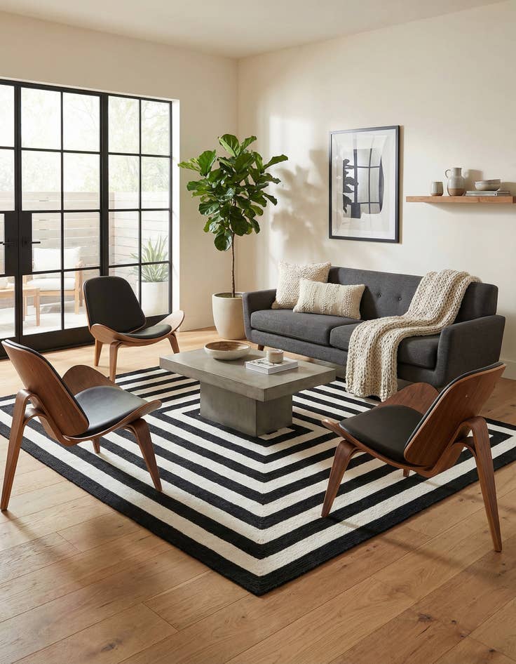 Detail image of 7' 10 x 10'  Hand Woven Eco Verse   Washable Indoor / Outdoor Rug