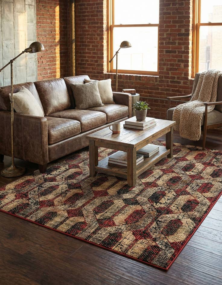 Detail image of 7' 10 x 10' Saturn Rug