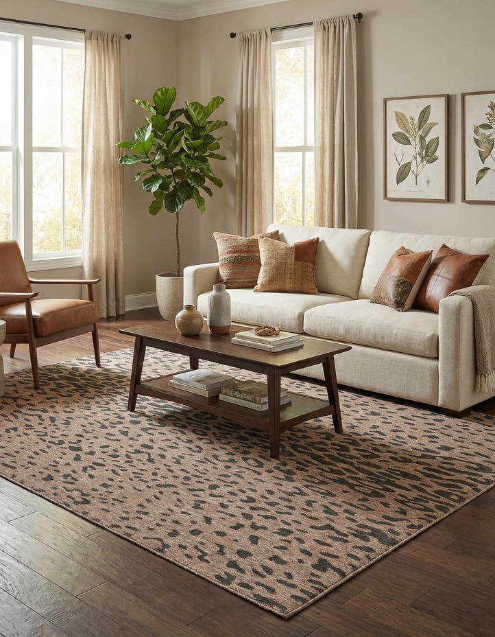 9' x 12' Easy-Clean Safari Indoor / Outdoor...