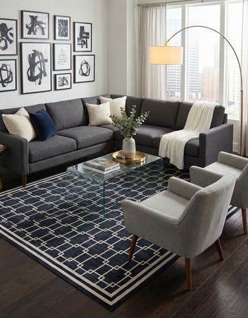 Jill Zarin 10' x 13' Metropolitan Uptown Rug