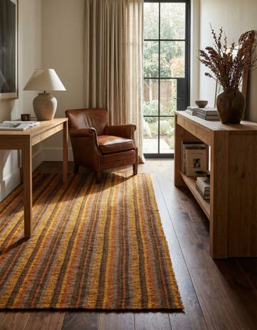 3' 10 x 7' Hochzeit Schall Wool Rug