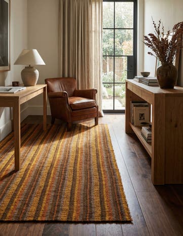 3' 10 x 7' Hochzeit Schall Wool Rug