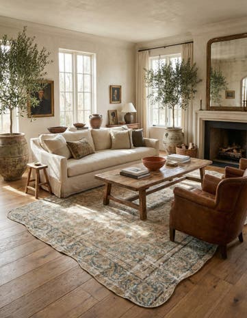 7' 8 x 10' 3 Hand Knotted Ultra Vintage Persian Wool Rug