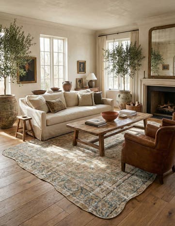 7' 8 x 10' 3 Hand Knotted Ultra Vintage Persian Wool Rug
