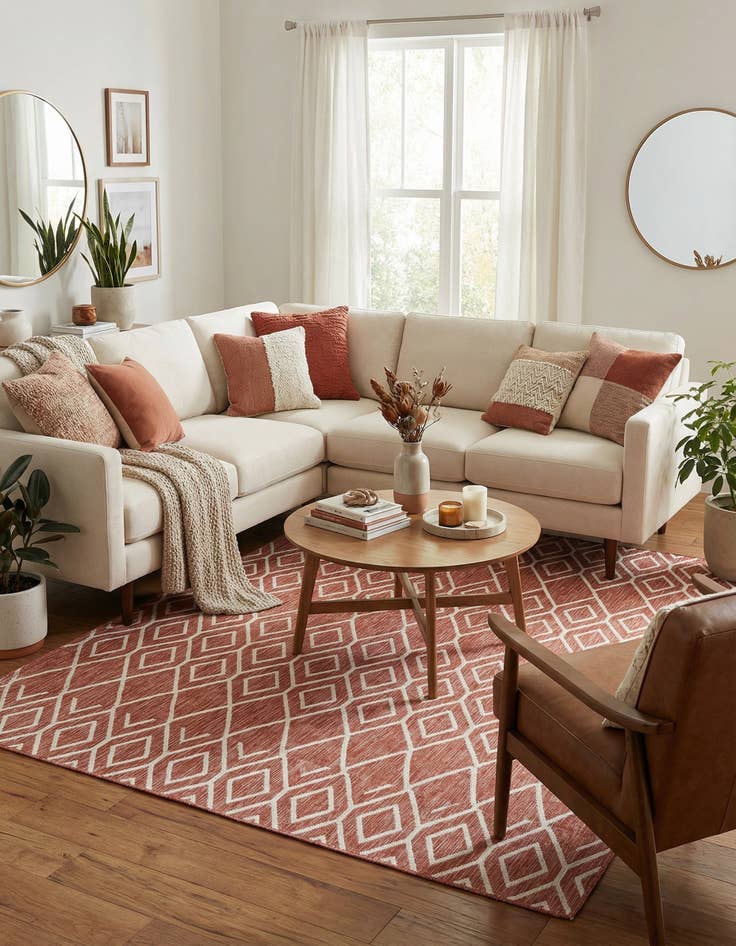 Detail image of 9' x 12'  Washable Jill Zarin Turks and Caicos Indoor / Outdoor Rug