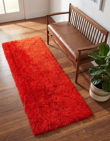 3' 6 x 6' 8 Hand Knotted Moroccan Wool Rug