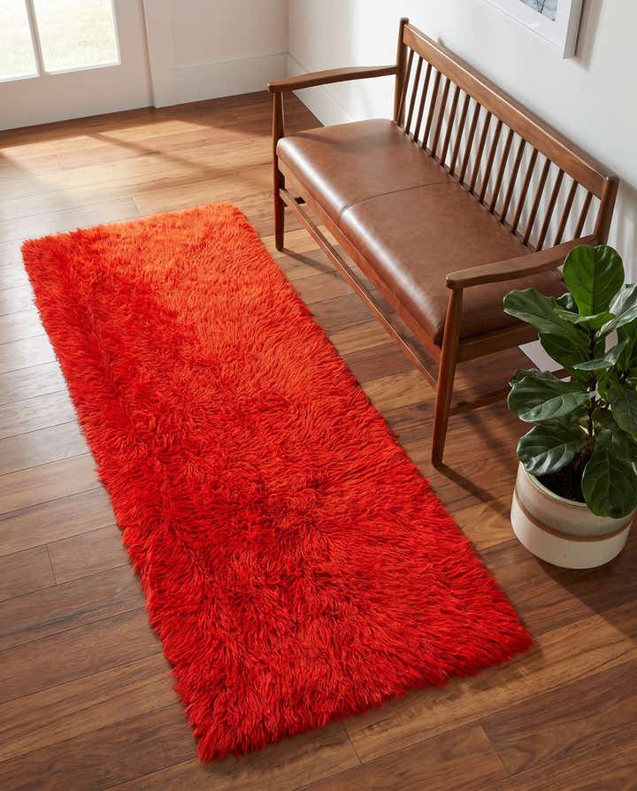 3' 6 x 6' 8 Hand Knotted Moroccan Wool Rug