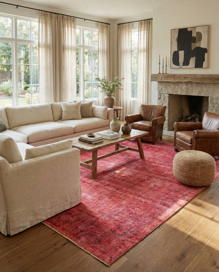 Detail image of 10' x 13' 4 Hand Knotted Ultra Vintage Persian Wool Rug