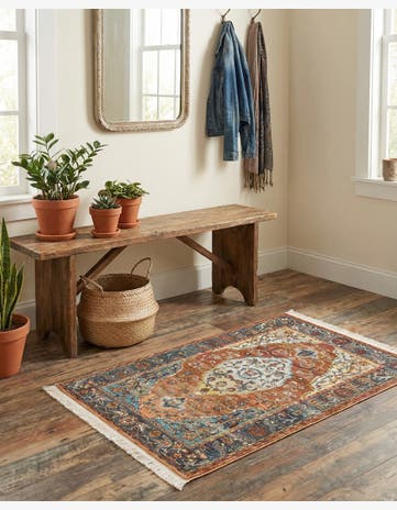 Rust Red Santiago Rug