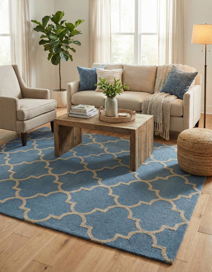 Detail image of 5' x 8' Luna Rug