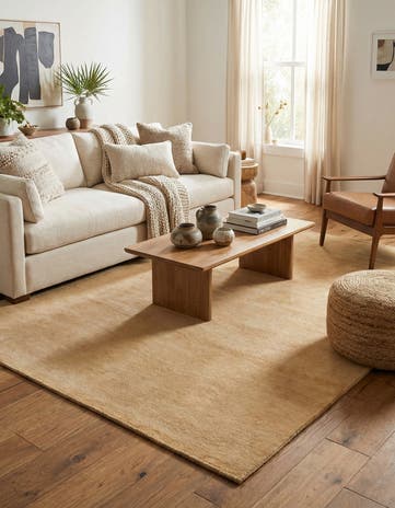5' 6 x 8' Hand Knotted Kashkuli Gabbeh Wool Rug