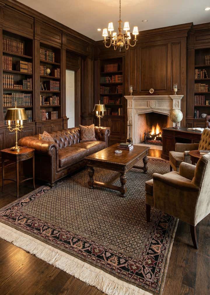 6' 7 x 10' Hand Knotted Bidjar Wool Rug