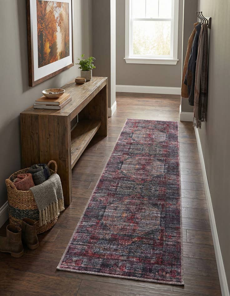 Detail image of 2' x 7' 10  Washable Mangata Runner Rug