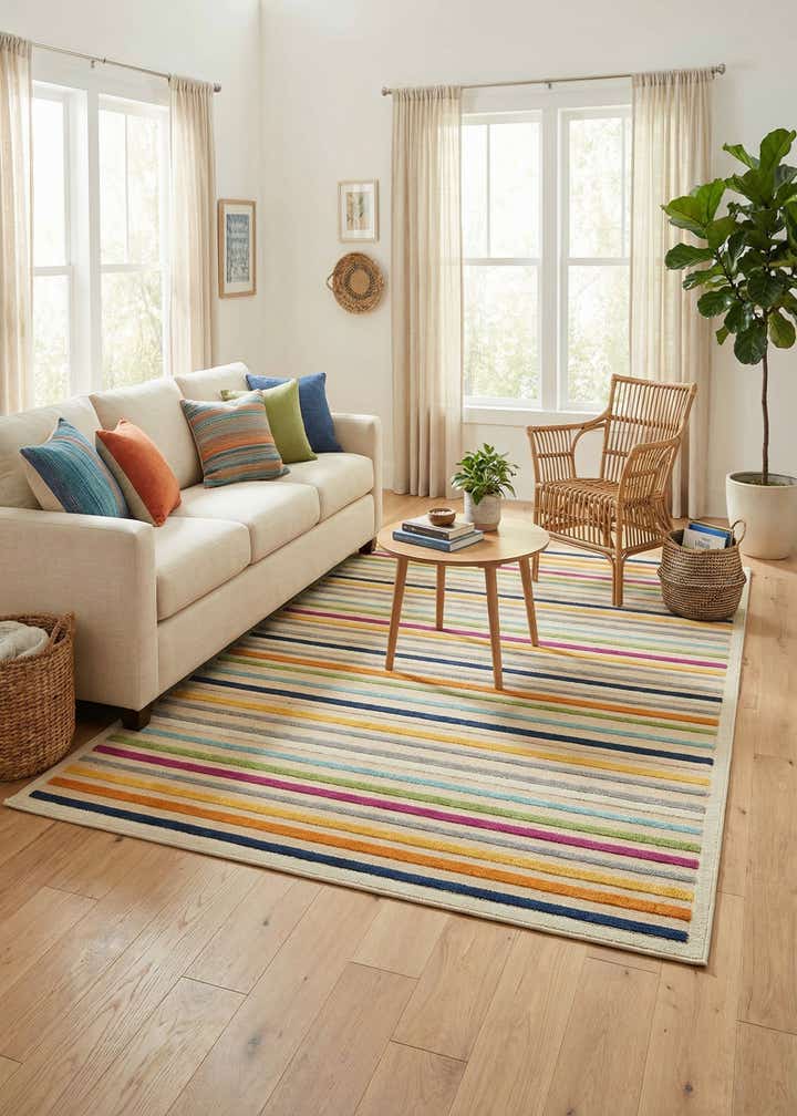 6' x 9' Easy-Clean Aruba Indoor / Outdoor Rug