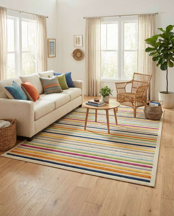 6' x 9' Easy-Clean Aruba Indoor / Outdoor Rug