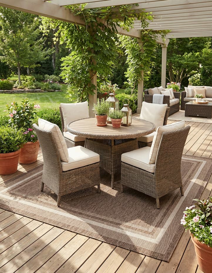 10' x 10' Easy-Clean Border Indoor / Outdoor...