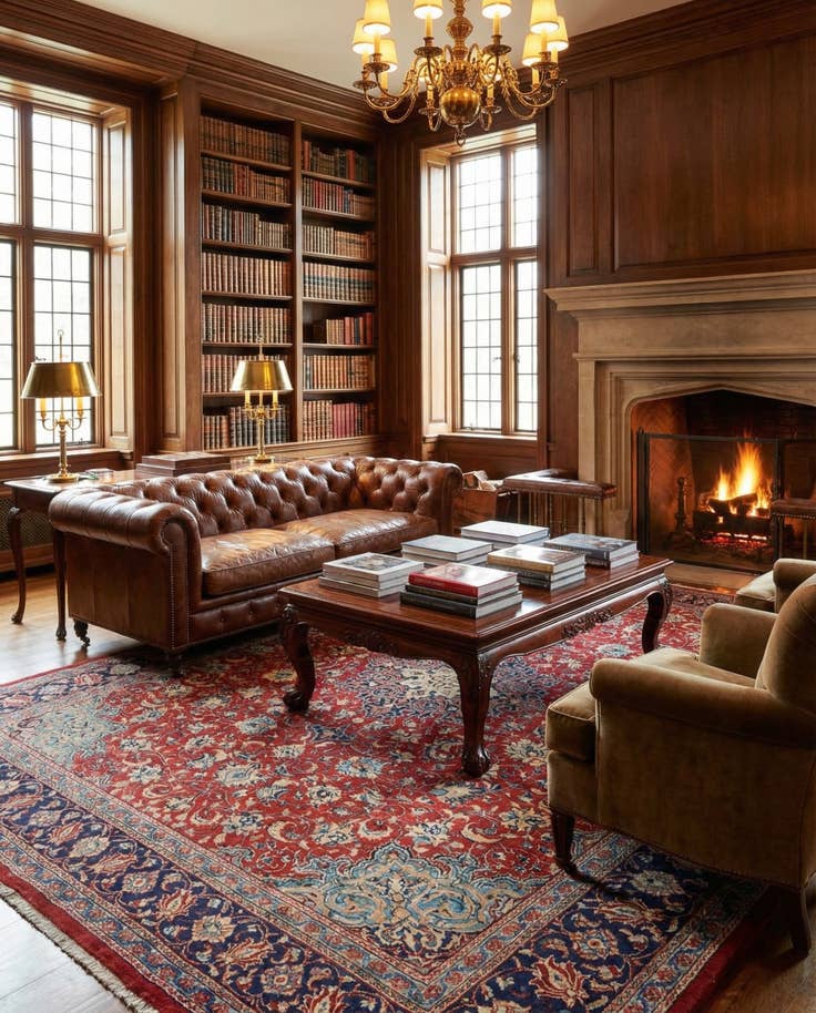 Detail image of 10' x 12' 10 Hand Knotted Sarough Persian Wool Rug