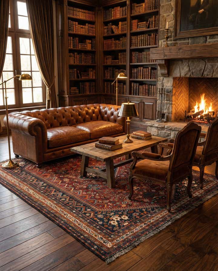 7' 1 x 10' 3 Ghashghai Wool Rug