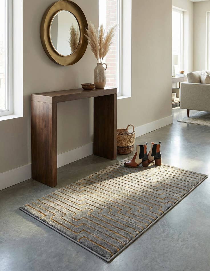 Detail image of 2' x 3' Vogue Geo Rug