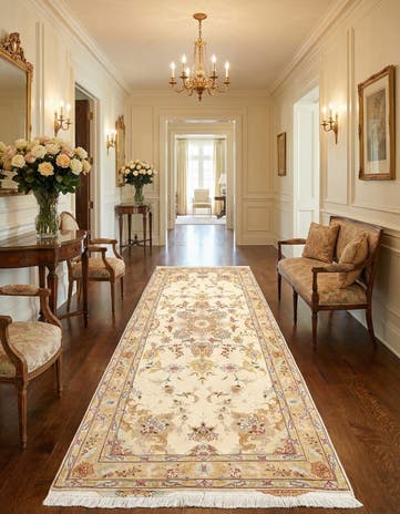 2' 8 x 6' 9 Tabriz Runner Rug