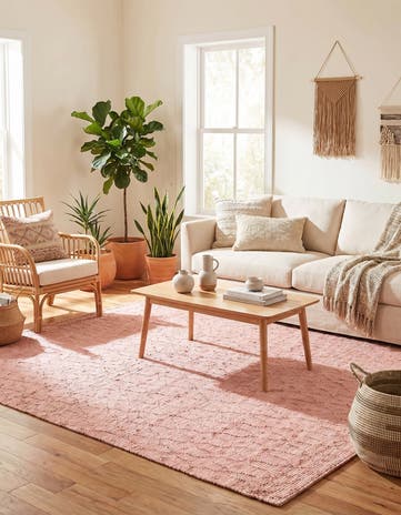 7' 10 x 7' 10 Hand Woven Larsa Jute Square Rug