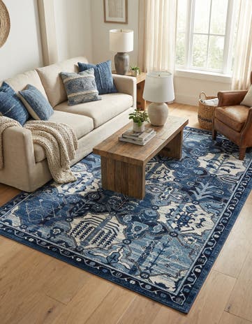 Blue Miranda Rug