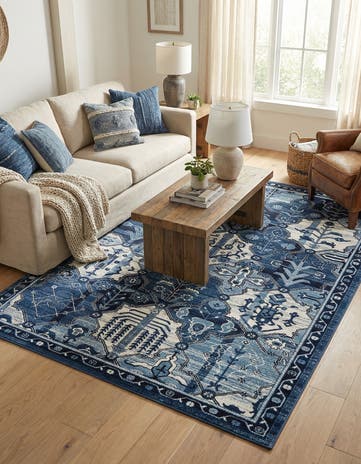 Blue Miranda Rug