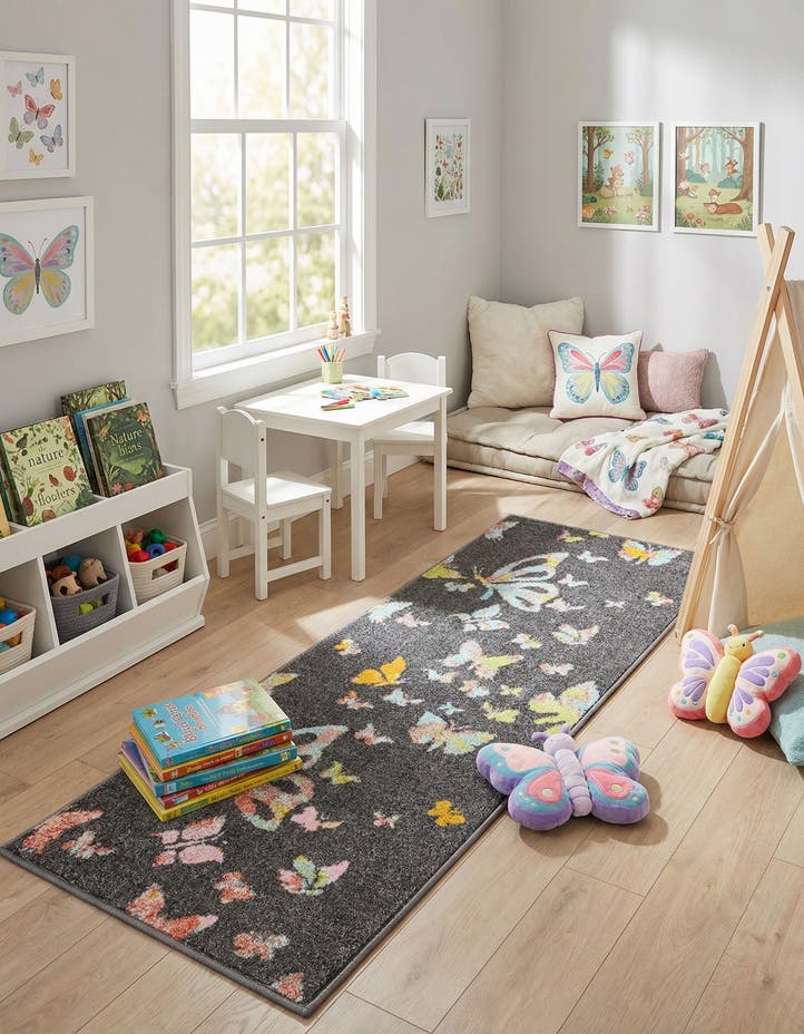 2' 2 x 6' Whimsy Kids Runner Rug