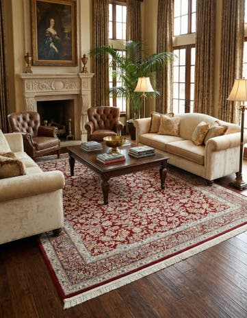 Red Moudon Rug