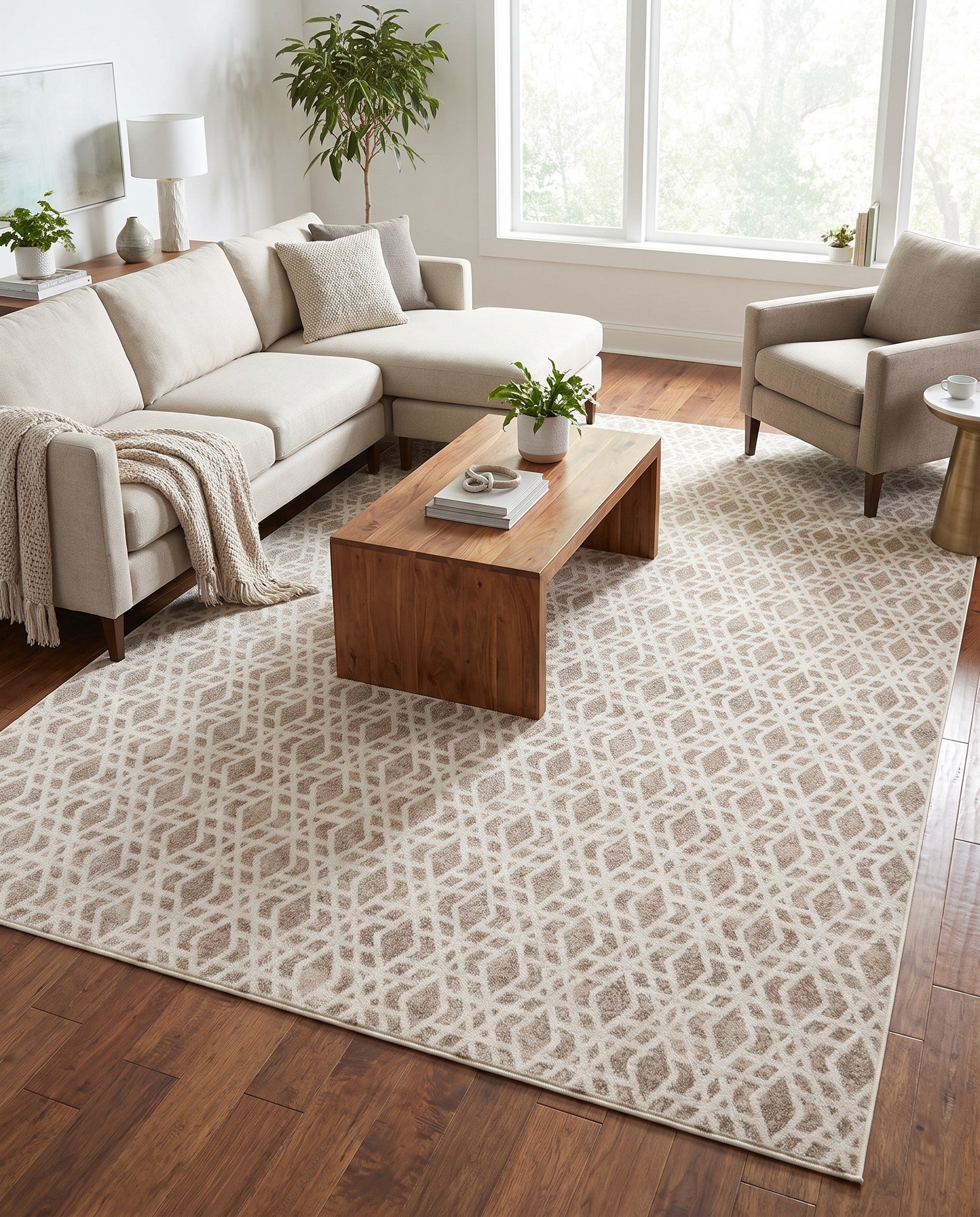 Ivory Laguna Rug